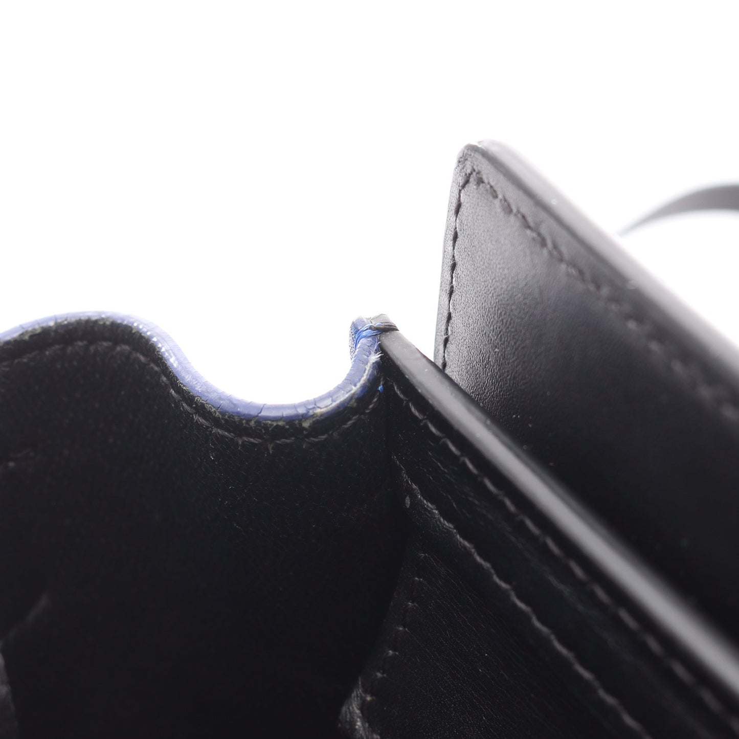 ラゲージ ナノショッパー ハンドバッグ レザー ベージュ ブラック ブルー 2WAY セリーヌ バッグ CELINE