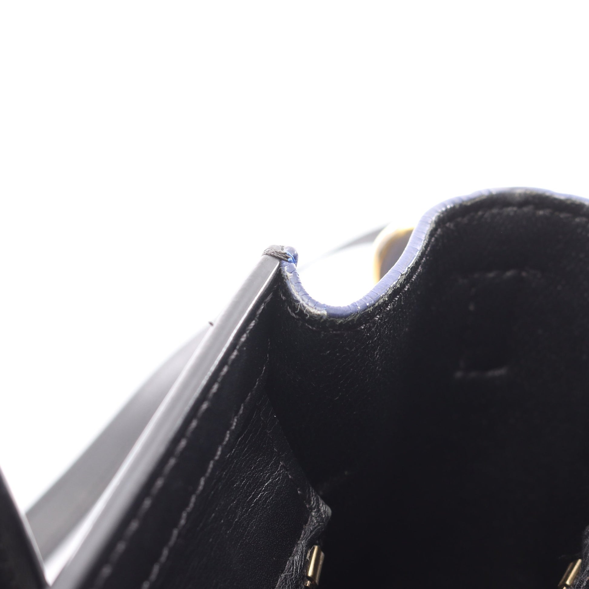 ラゲージ ナノショッパー ハンドバッグ レザー ベージュ ブラック ブルー 2WAY セリーヌ バッグ CELINE