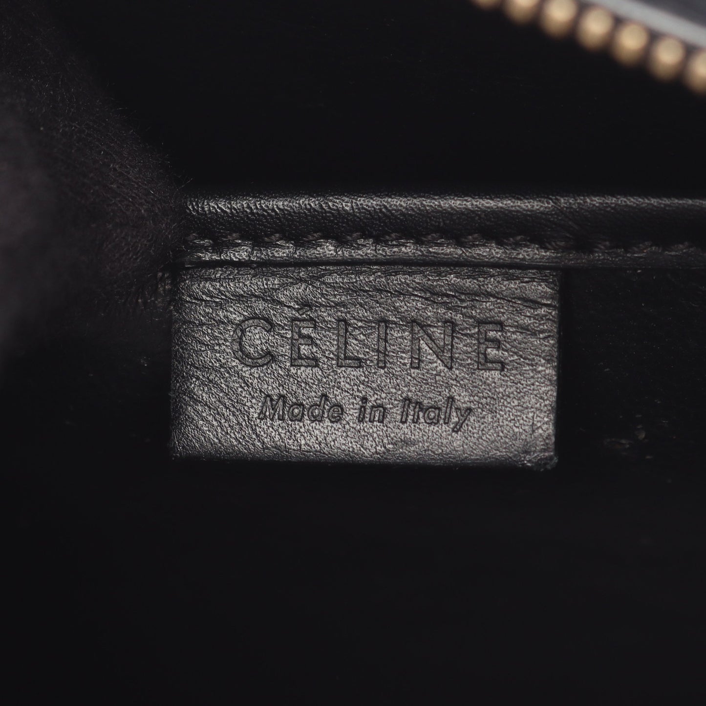 ラゲージ ナノショッパー ハンドバッグ レザー ベージュ ブラック ブルー 2WAY セリーヌ バッグ CELINE
