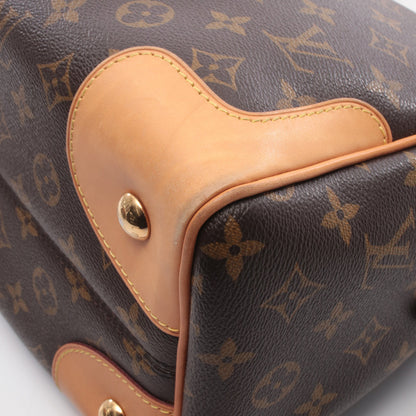 レティーロPM モノグラム ハンドバッグ PVC レザー ブラウン 2WAY ルイヴィトン バッグ LOUIS VUITTON