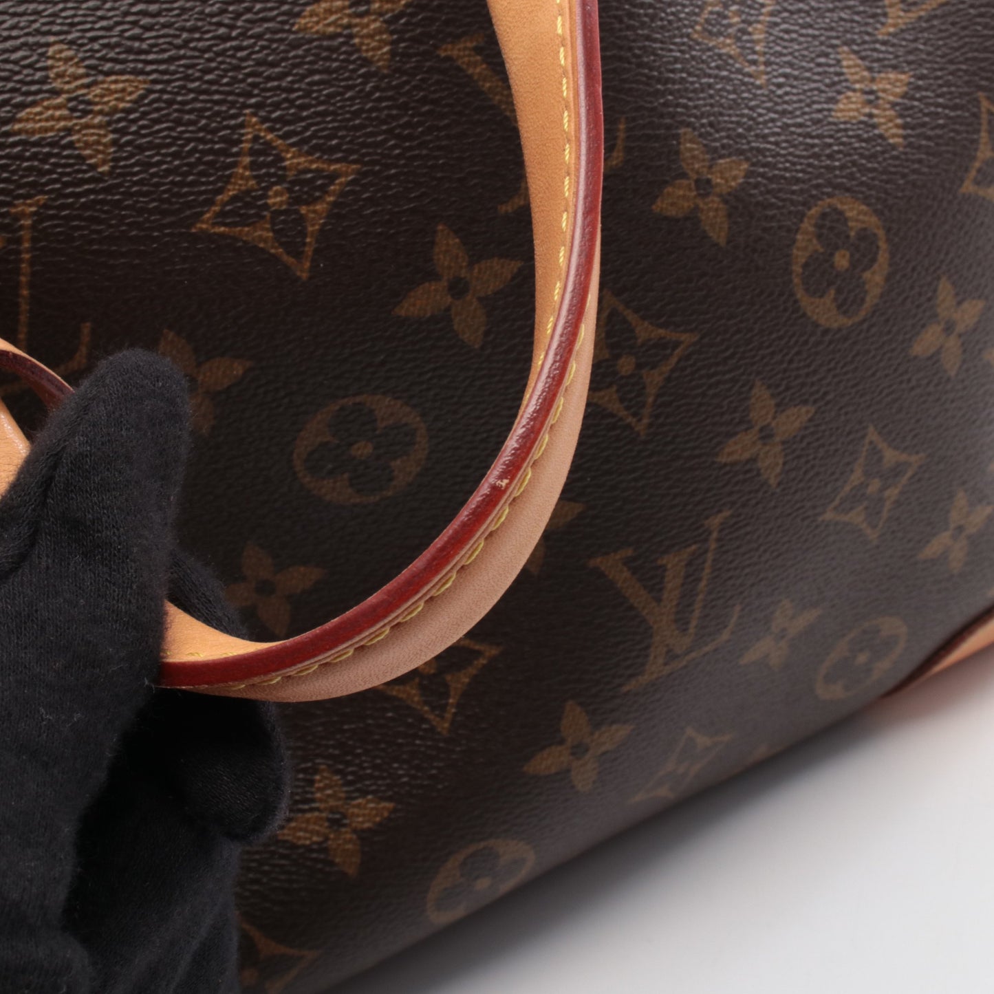 レティーロPM モノグラム ハンドバッグ PVC レザー ブラウン 2WAY ルイヴィトン バッグ LOUIS VUITTON