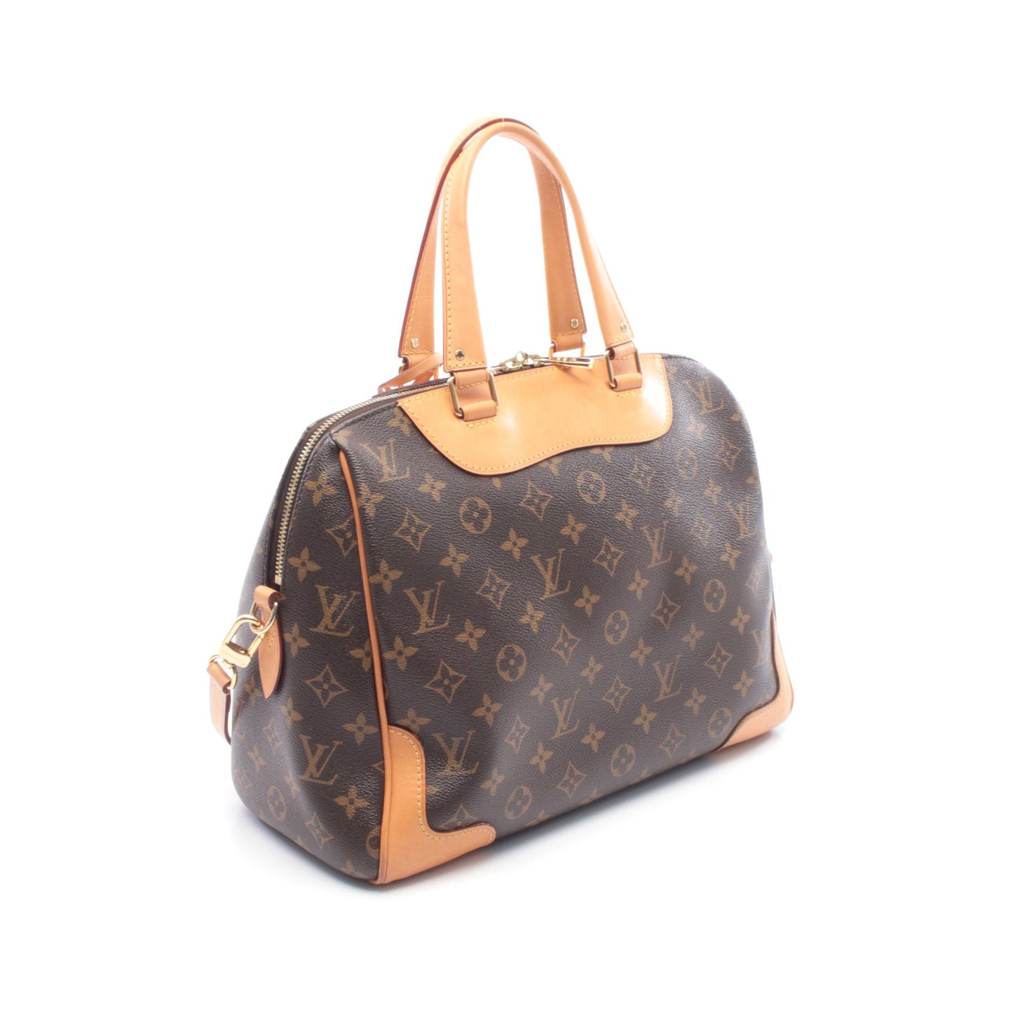 レティーロPM モノグラム ハンドバッグ PVC レザー ブラウン 2WAY ルイヴィトン バッグ LOUIS VUITTON