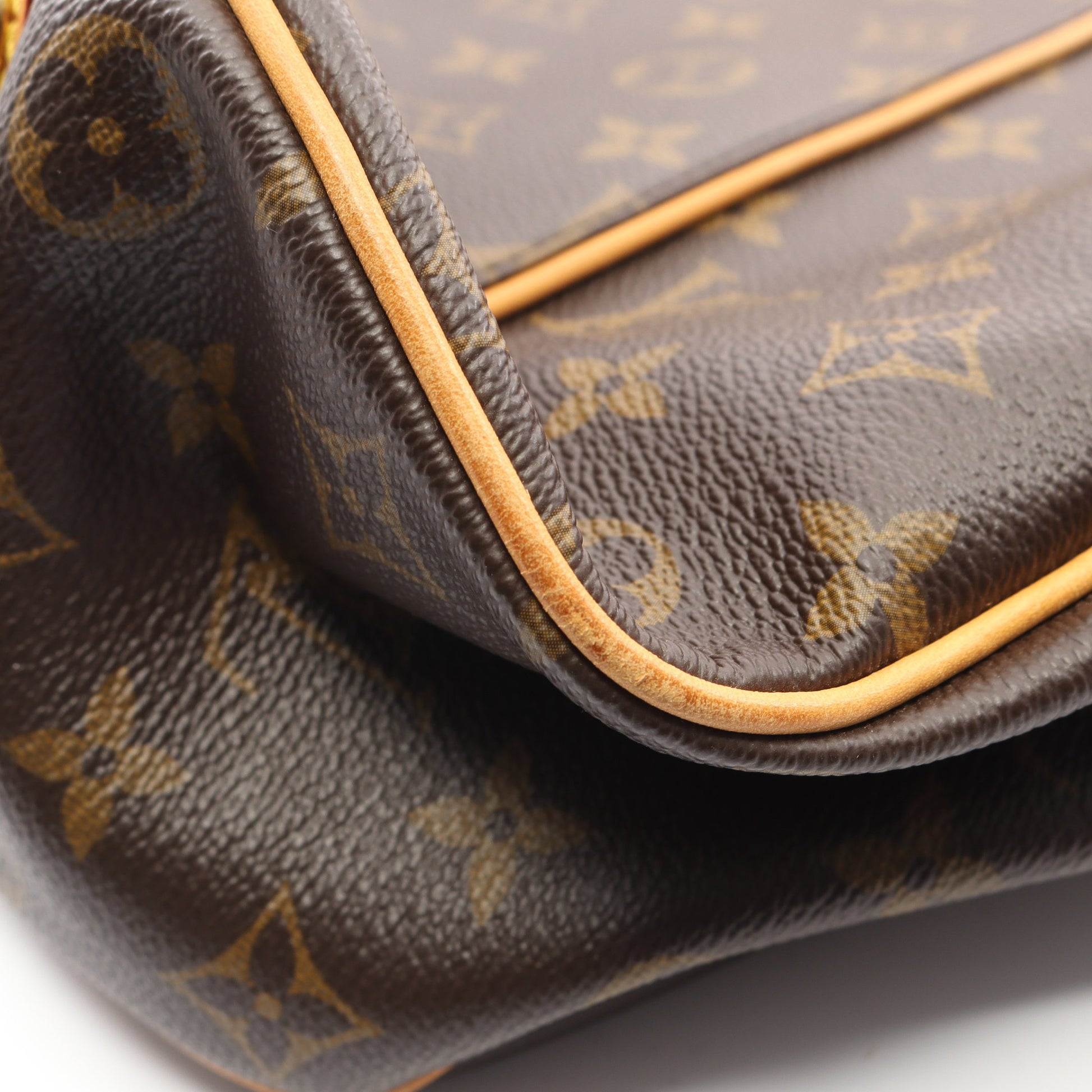 ガリエラPM モノグラム ワンショルダーバッグ PVC レザー ブラウン ルイヴィトン バッグ LOUIS VUITTON
