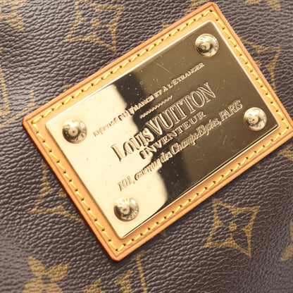ガリエラPM モノグラム ワンショルダーバッグ PVC レザー ブラウン ルイヴィトン バッグ LOUIS VUITTON