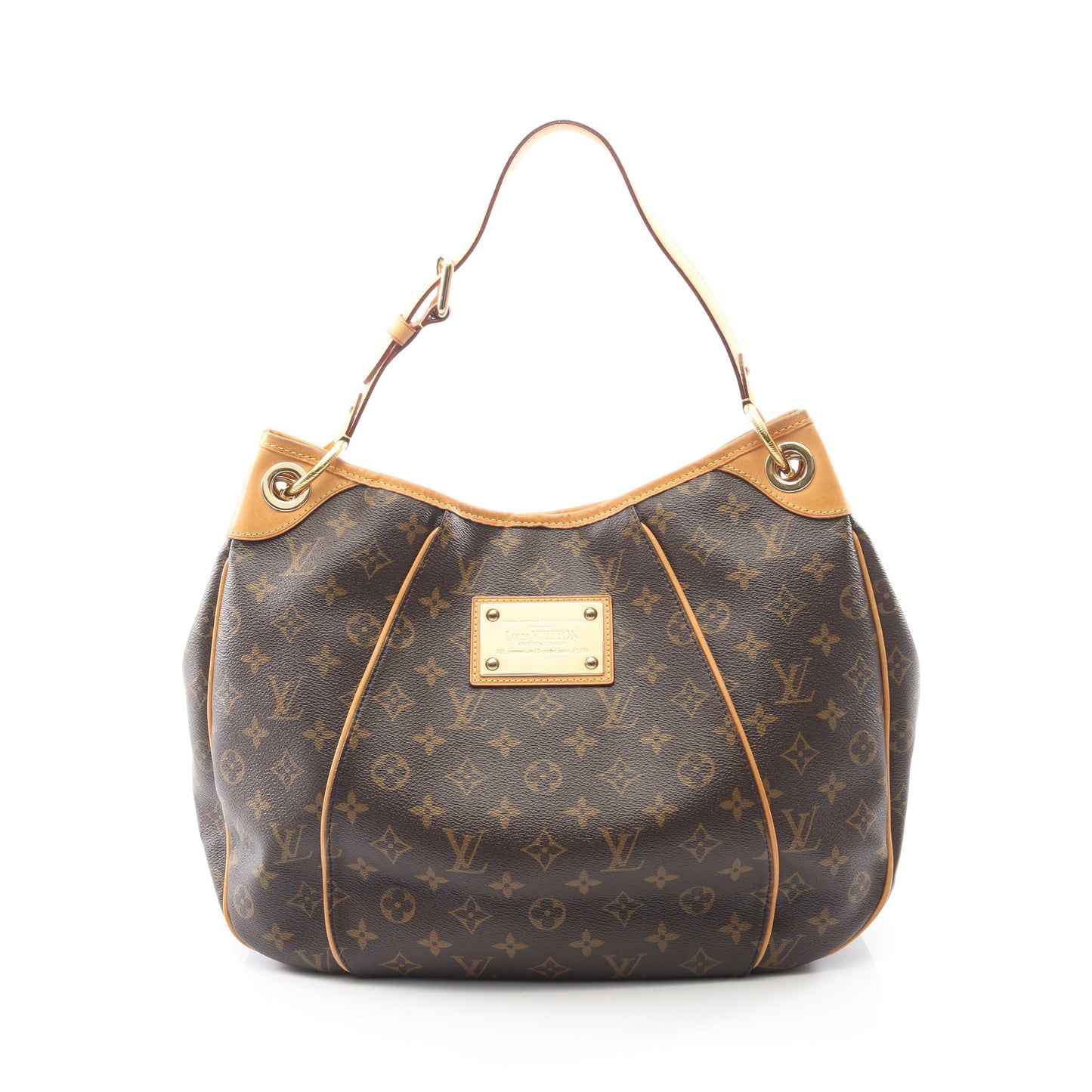 ガリエラPM モノグラム ワンショルダーバッグ PVC レザー ブラウン ルイヴィトン バッグ LOUIS VUITTON