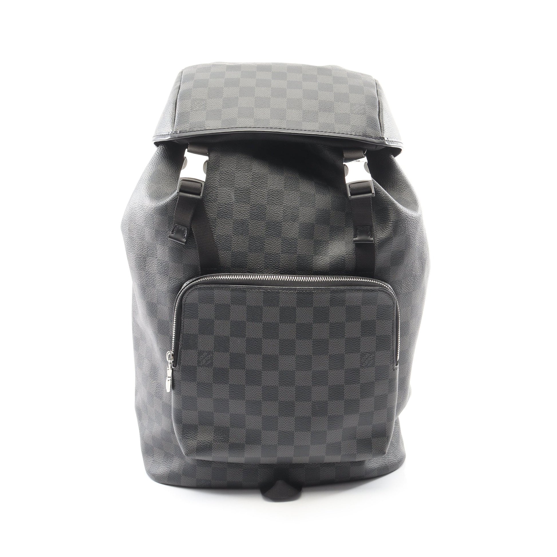 ザック ダミエグラフィット バックパック リュックサック PVC レザー ブラック ルイヴィトン バッグ LOUIS VUITTON