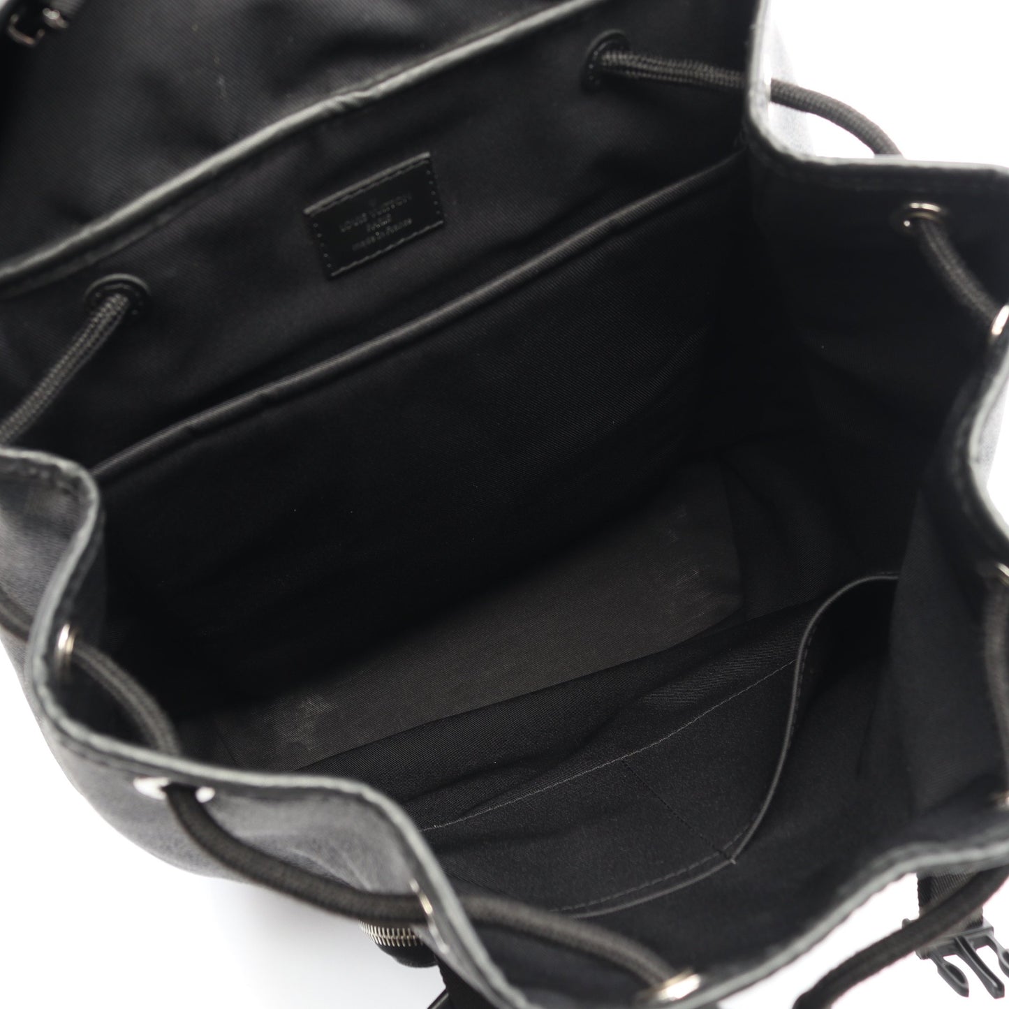 ザック ダミエグラフィット バックパック リュックサック PVC レザー ブラック ルイヴィトン バッグ LOUIS VUITTON