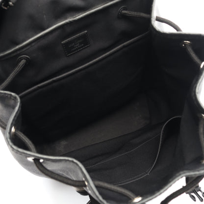 ザック ダミエグラフィット バックパック リュックサック PVC レザー ブラック ルイヴィトン バッグ LOUIS VUITTON