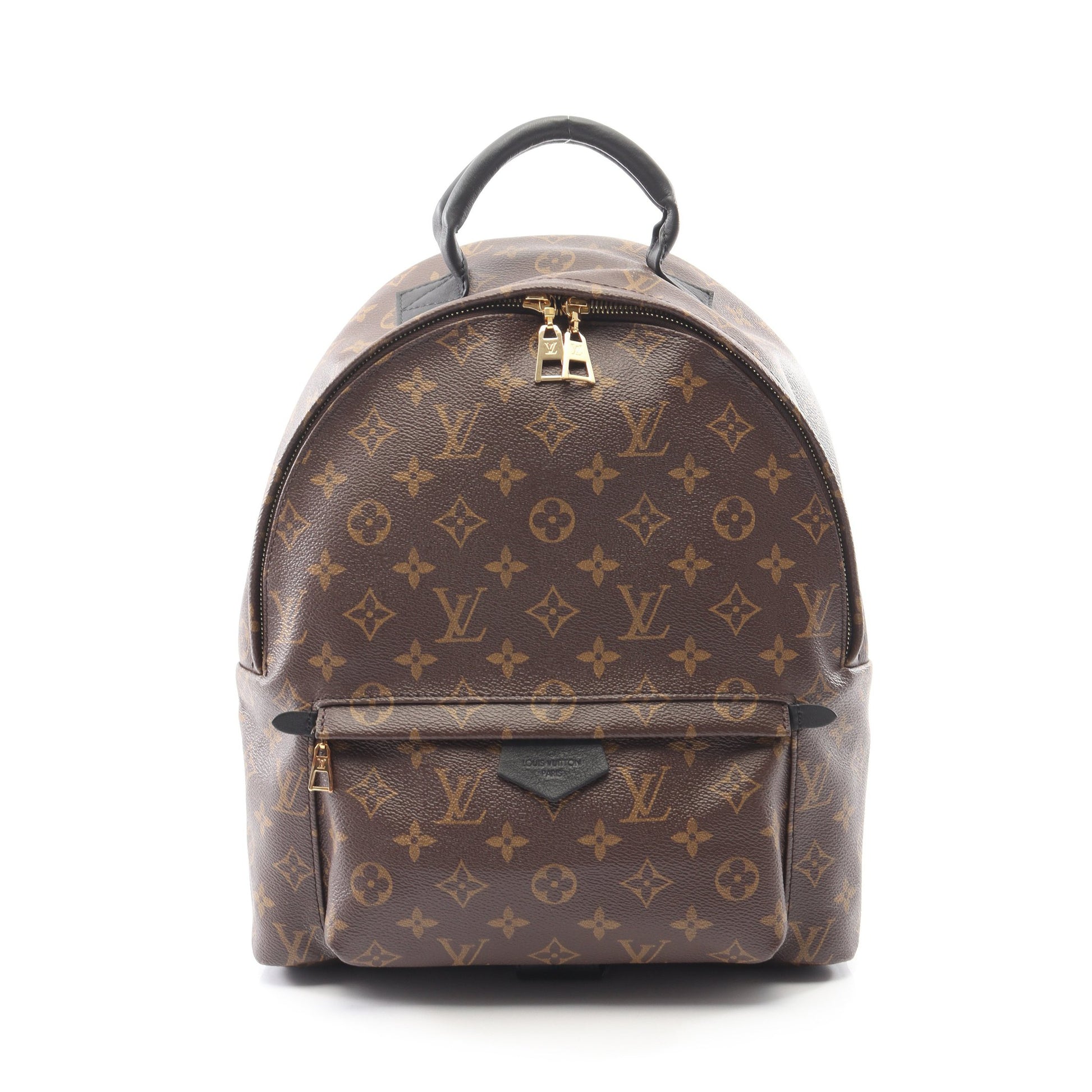 パームスプリングス バックパックMM モノグラム リュックサック PVC レザー ブラウン ルイヴィトン バッグ LOUIS VUITTON