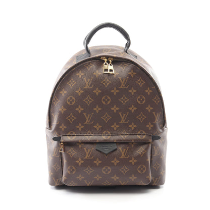 パームスプリングス バックパックMM モノグラム リュックサック PVC レザー ブラウン ルイヴィトン バッグ LOUIS VUITTON