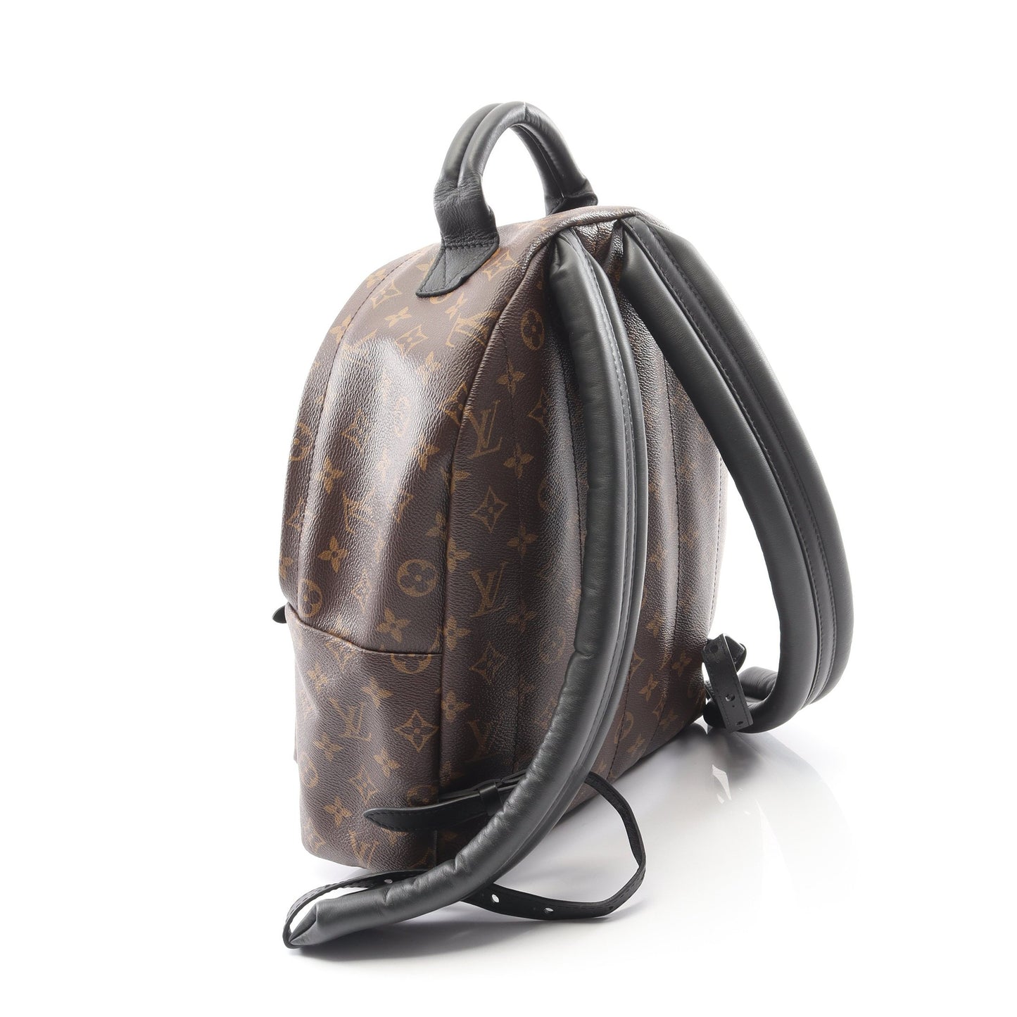 パームスプリングス バックパックMM モノグラム リュックサック PVC レザー ブラウン ルイヴィトン バッグ LOUIS VUITTON