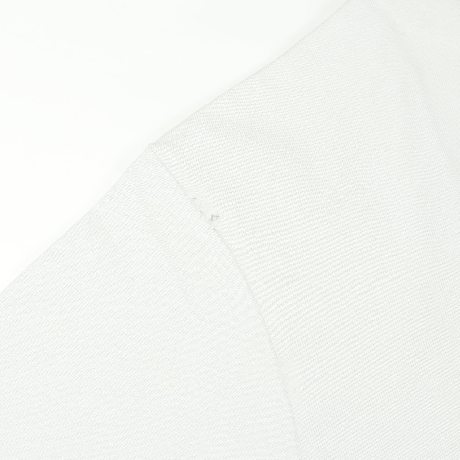 BALENCIAGA × WFP 半袖Tシャツ クルーネック コットン オフホワイト ダメージ加工 バレンシアガ トップス BALENCIAGA