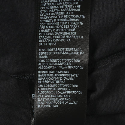 AIRPORT TAG 半袖Tシャツ クルーネック コットン ブラック バレンシアガ トップス BALENCIAGA