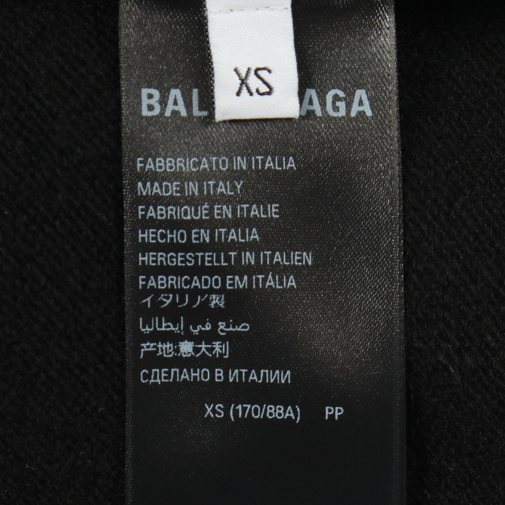 Garde-Robe ニット バックロゴ ウール ブラック バレンシアガ トップス BALENCIAGA