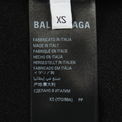 Garde-Robe ニット バックロゴ ウール ブラック バレンシアガ トップス BALENCIAGA