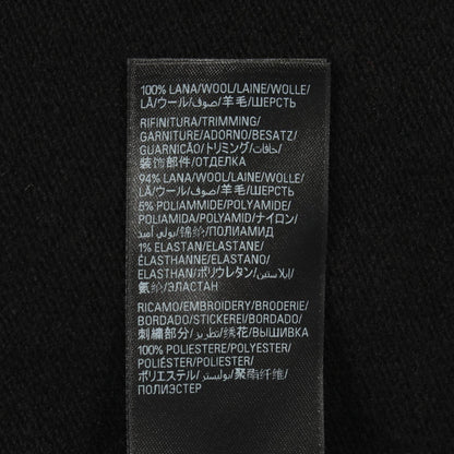 Garde-Robe ニット バックロゴ ウール ブラック バレンシアガ トップス BALENCIAGA