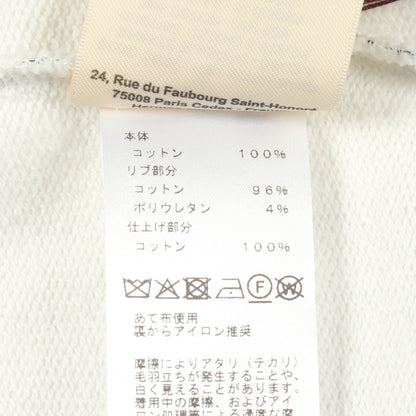 フェロヌリー リミックス スウェットシャツ コットン ホワイト ブラック エルメス トップス HERMES
