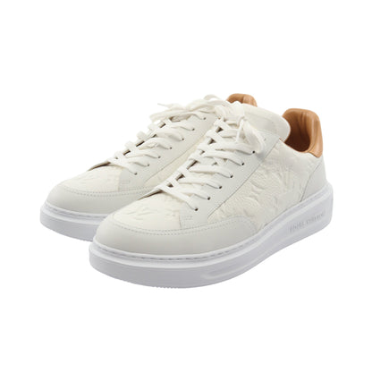 ビバリーヒルズライン モノグラム スニーカー レザー ホワイト ベージュ ルイヴィトン