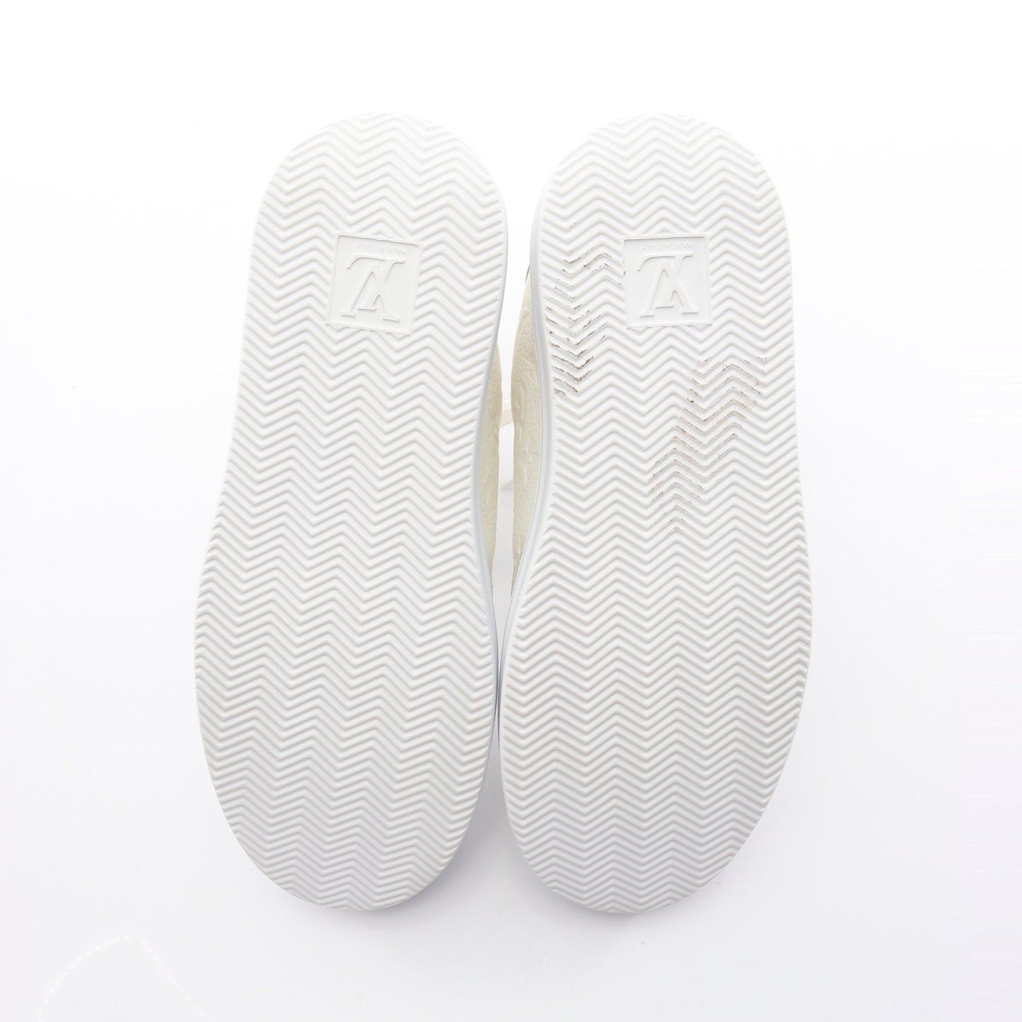 ビバリーヒルズライン モノグラム スニーカー レザー ホワイト ベージュ ルイヴィトン