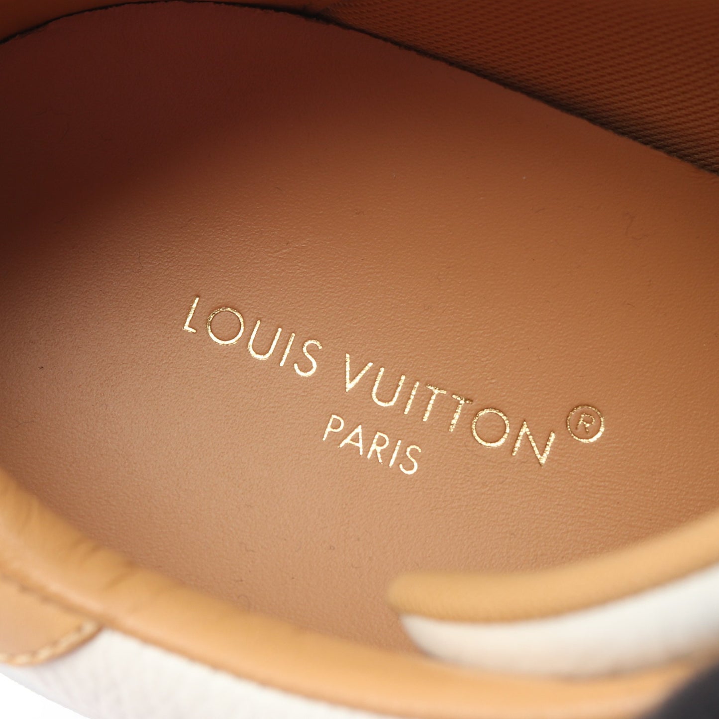 ビバリーヒルズライン モノグラム スニーカー レザー ホワイト ベージュ ルイヴィトン