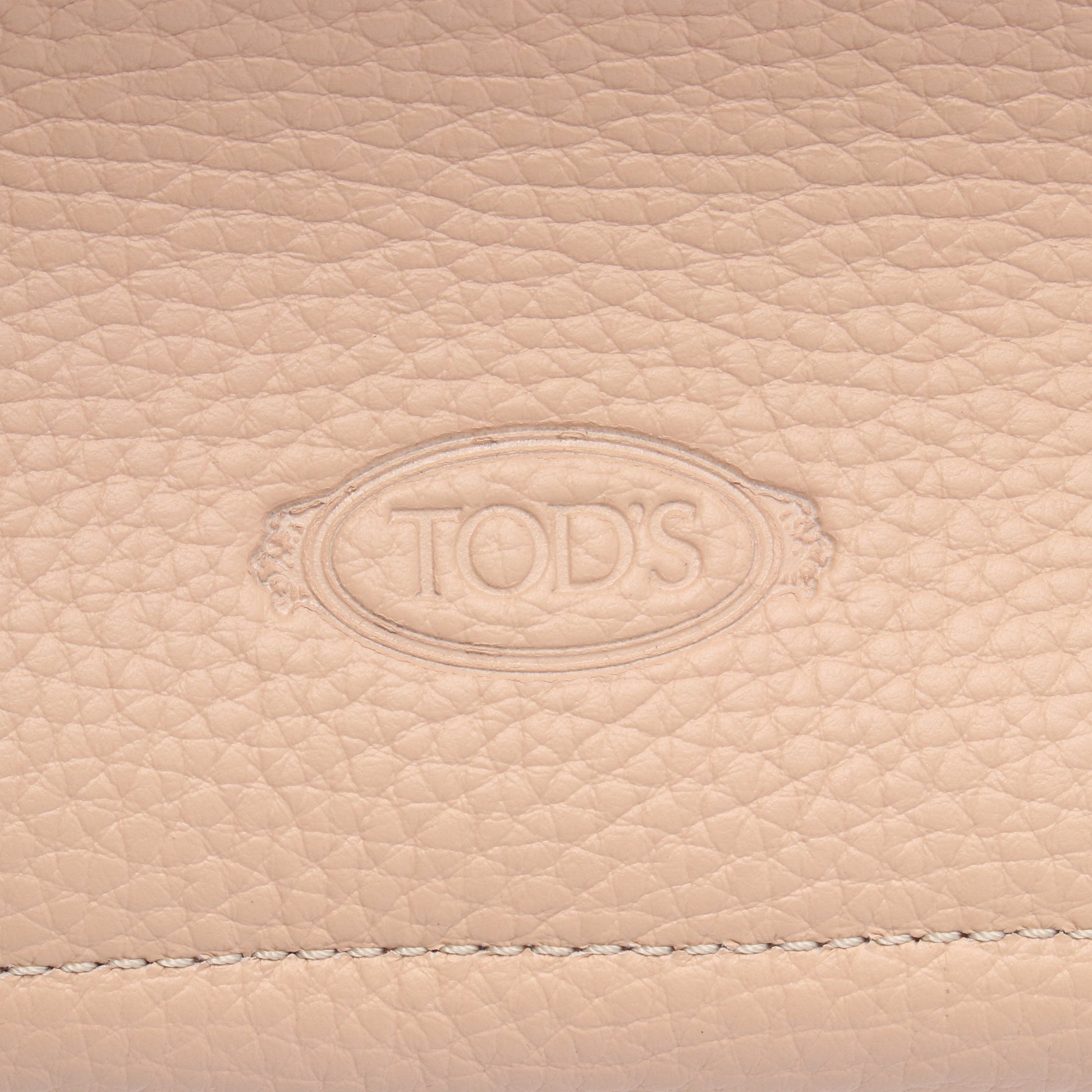 APA SECOND MEDIA ショルダーバッグ トートバッグ レザー ベージュ トッズ バッグ TOD'S