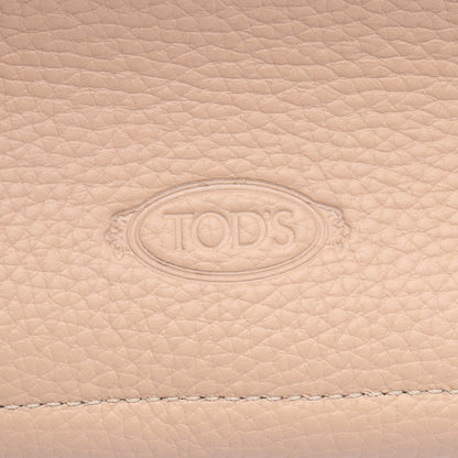 APA SECOND MEDIA ショルダーバッグ トートバッグ レザー ベージュ トッズ バッグ TOD'S