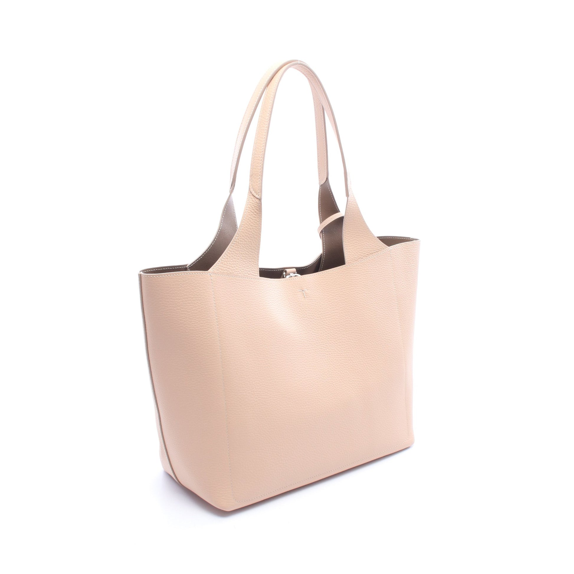 APA SECOND MEDIA ショルダーバッグ トートバッグ レザー ベージュ トッズ バッグ TOD'S