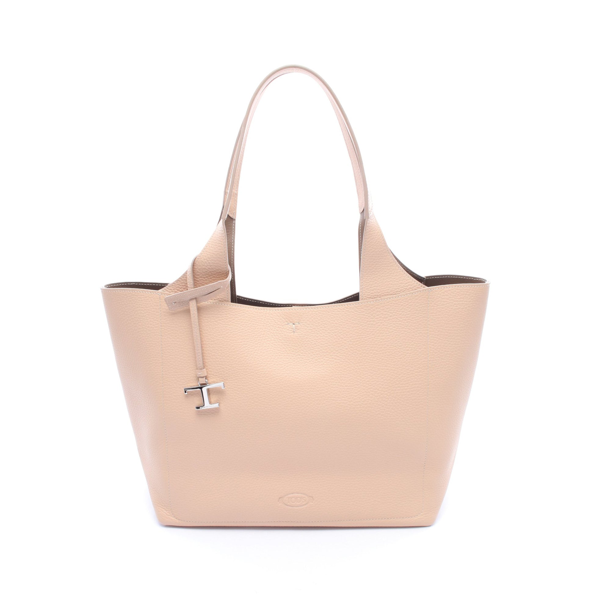 APA SECOND MEDIA ショルダーバッグ トートバッグ レザー ベージュ トッズ バッグ TOD'S
