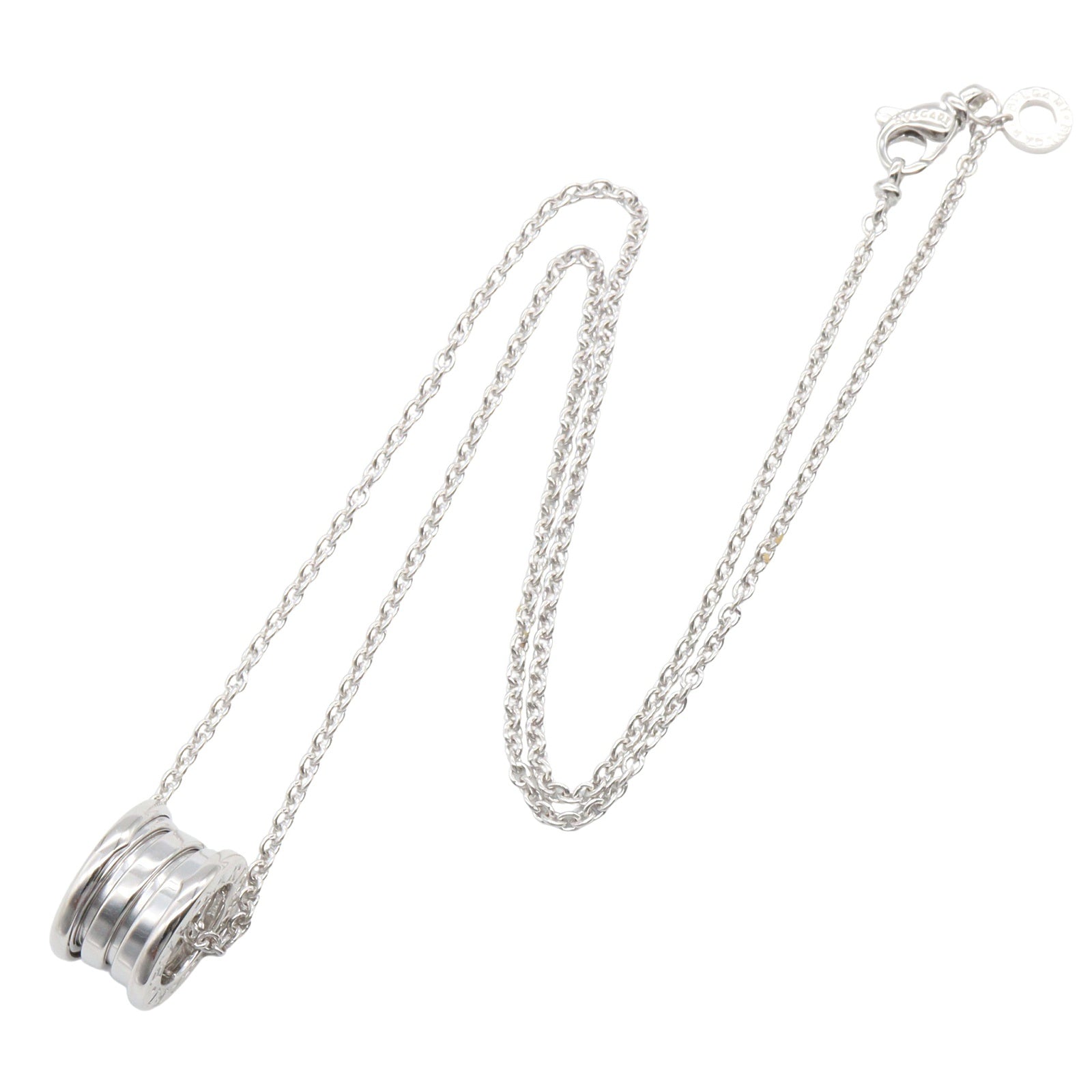 B-zero1 ビーゼロワン ネックレス ネックレス K18WG ホワイトゴールド ブルガリ アクセサリー BVLGARI