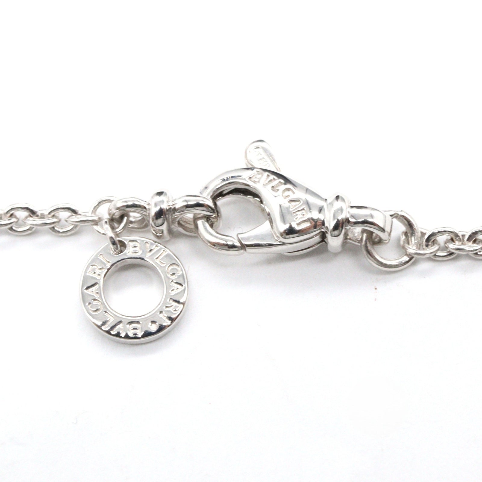 ラテンクロス ダイヤ ネックレス ネックレス K18WG ダイヤモンド ホワイトゴールド クリア ブルガリ アクセサリー BVLGARI