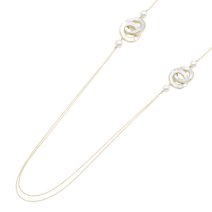 パール シェル ネックレス ネックレス K14YG パール シェル イエローゴールド ホワイト タサキ アクセサリー TASAKI