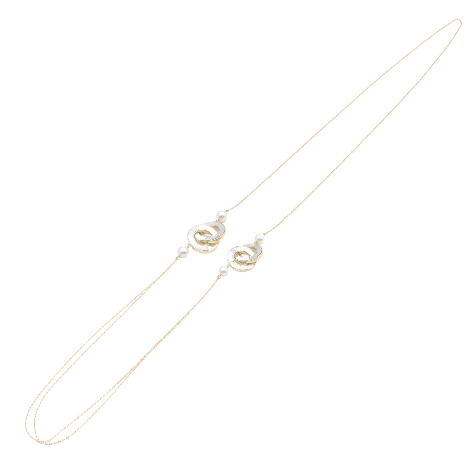 パール シェル ネックレス ネックレス K14YG パール シェル イエローゴールド ホワイト タサキ アクセサリー TASAKI