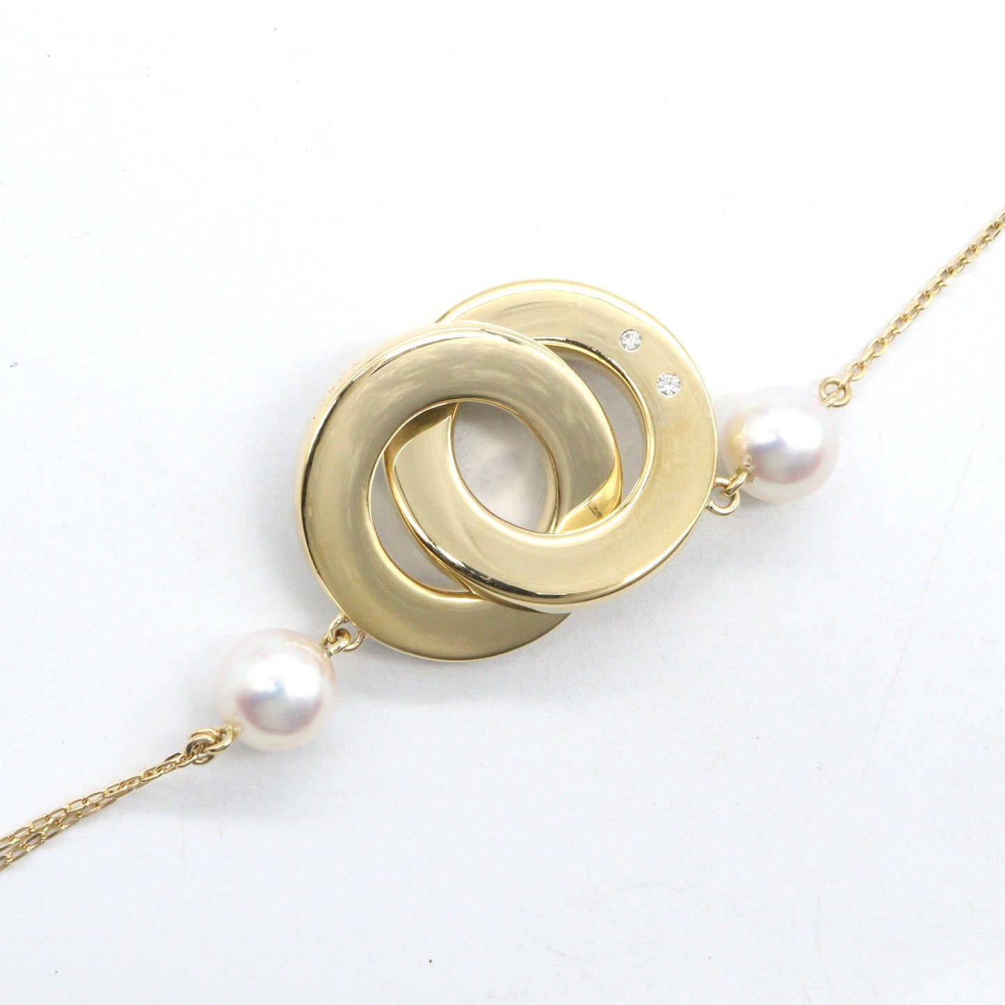 パール シェル ネックレス ネックレス K14YG パール シェル イエローゴールド ホワイト タサキ アクセサリー TASAKI