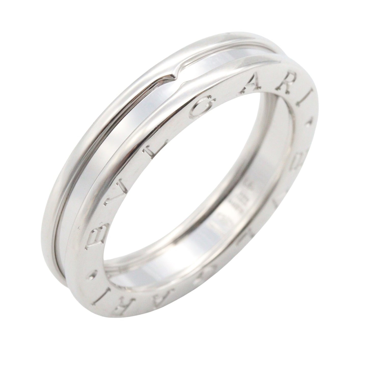 B-zero1 ビーゼロワン リング 1バンド リング 指輪 K18WG ホワイトゴールド ブルガリ アクセサリー BVLGARI