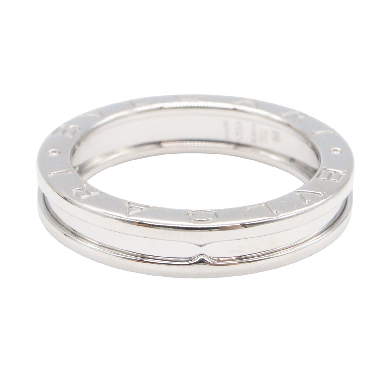 B-zero1 ビーゼロワン リング 1バンド リング 指輪 K18WG ホワイトゴールド ブルガリ アクセサリー BVLGARI