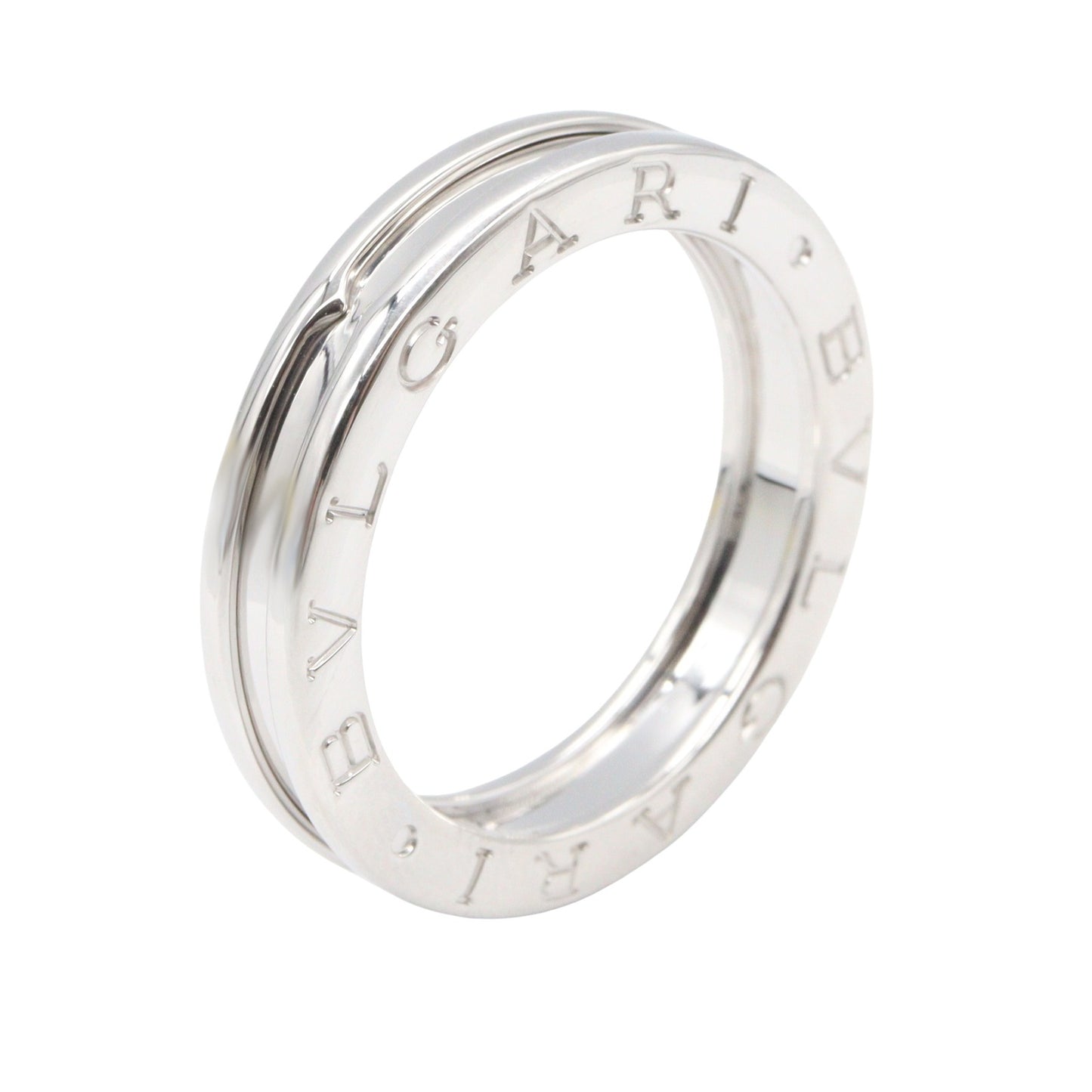 B-zero1 ビーゼロワン リング 1バンド リング 指輪 K18WG ホワイトゴールド ブルガリ アクセサリー BVLGARI