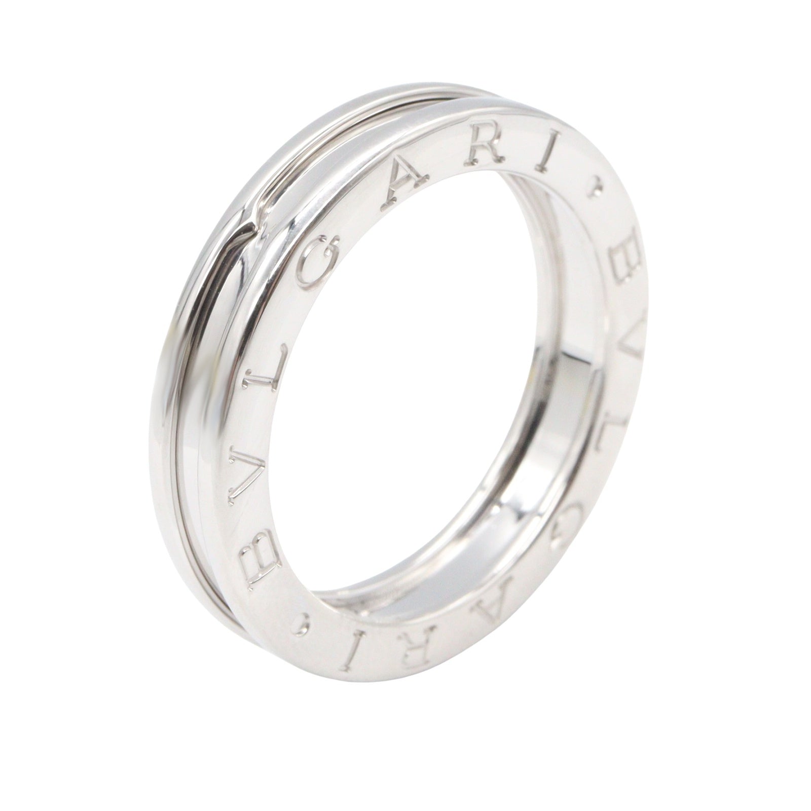 B-zero1 ビーゼロワン リング 1バンド リング 指輪 K18WG ホワイトゴールド ブルガリ アクセサリー BVLGARI