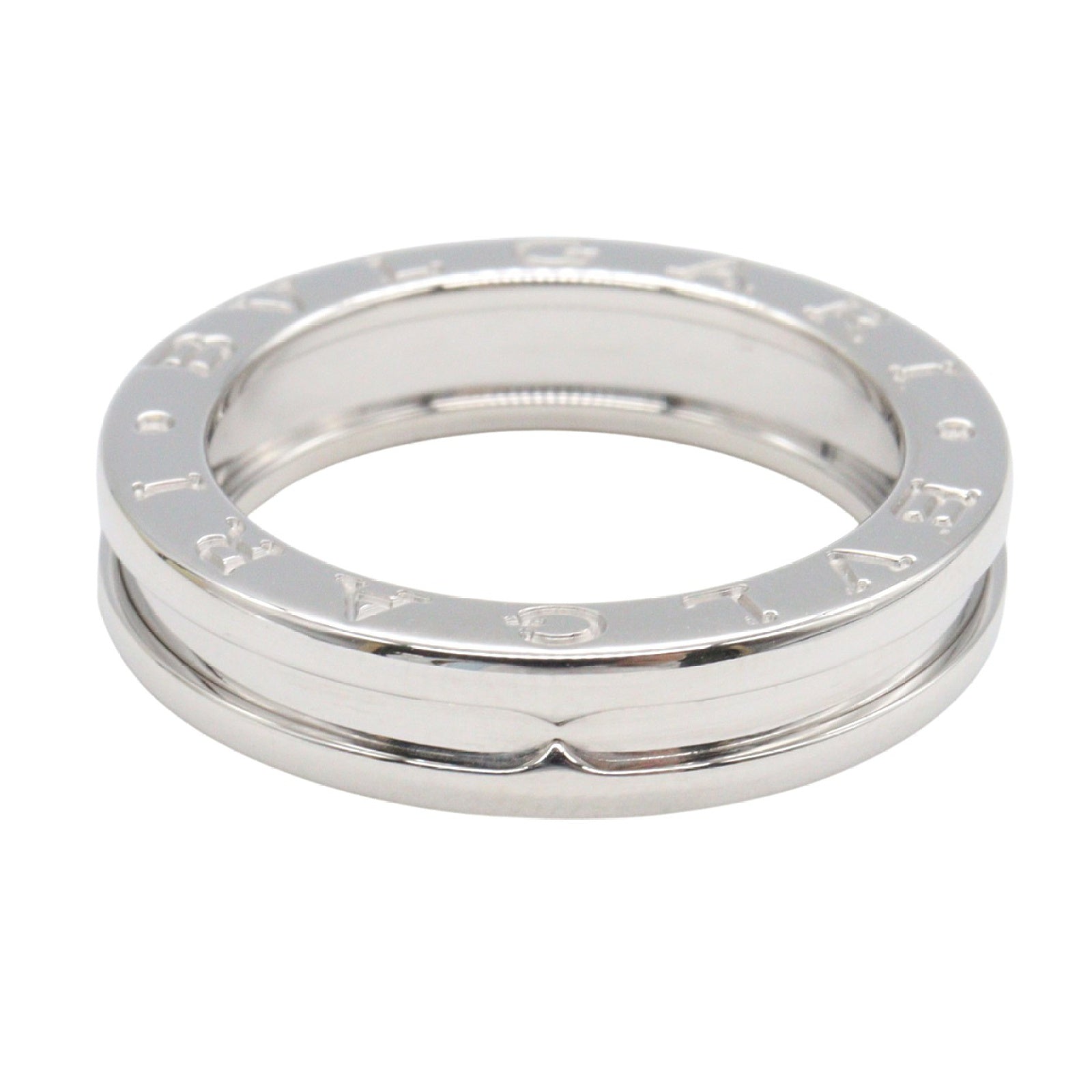 B-zero1 ビーゼロワン リング 1バンド リング 指輪 K18WG ホワイトゴールド ブルガリ アクセサリー BVLGARI