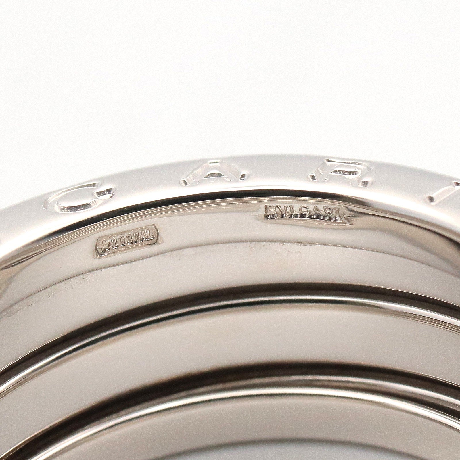 B-zero1 リング 3BD リング 指輪 K18WG シルバー ホワイトゴールド ブルガリ アクセサリー BVLGARI