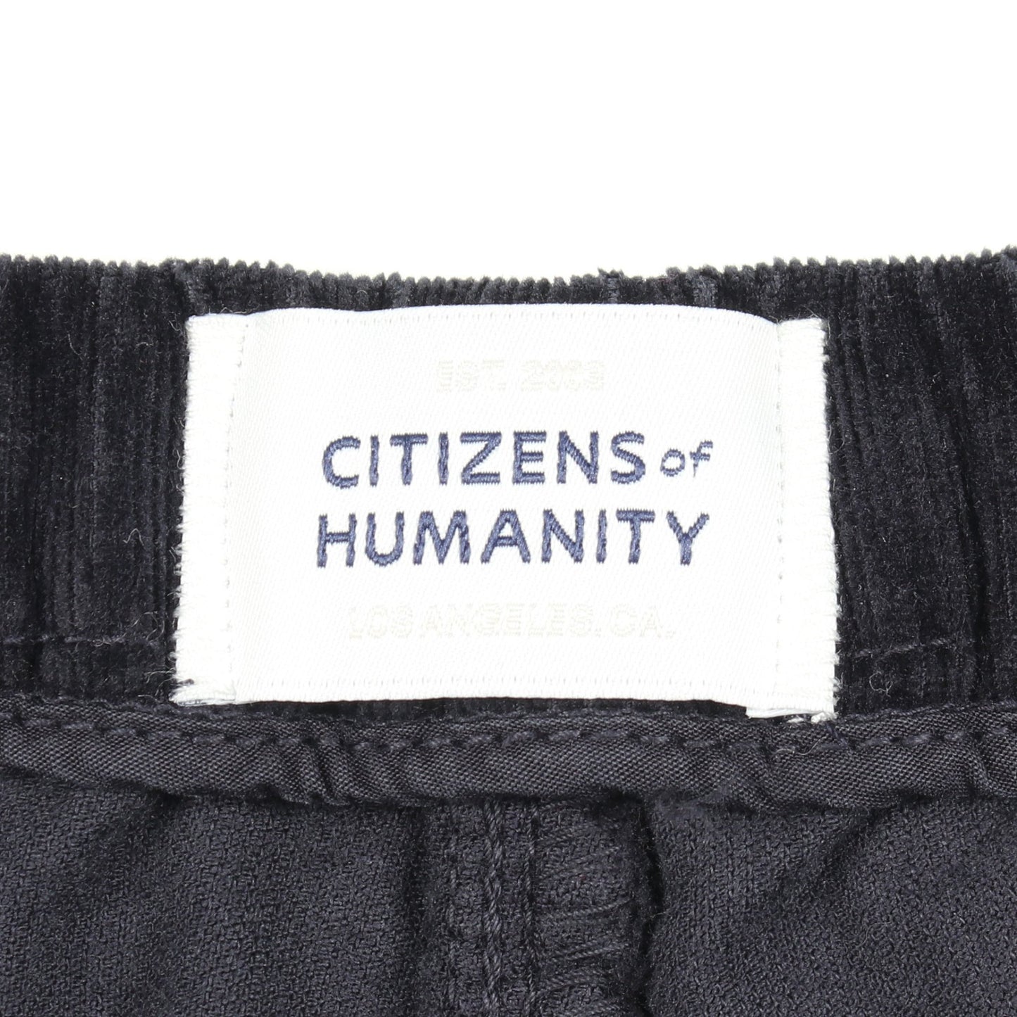 AURORA PULL ON IN CORDUROY コーデュロイ イージーパンツ コットン ネイビー シチズンオブヒューマニティ ボトムス CITIZENS of HUMANITY