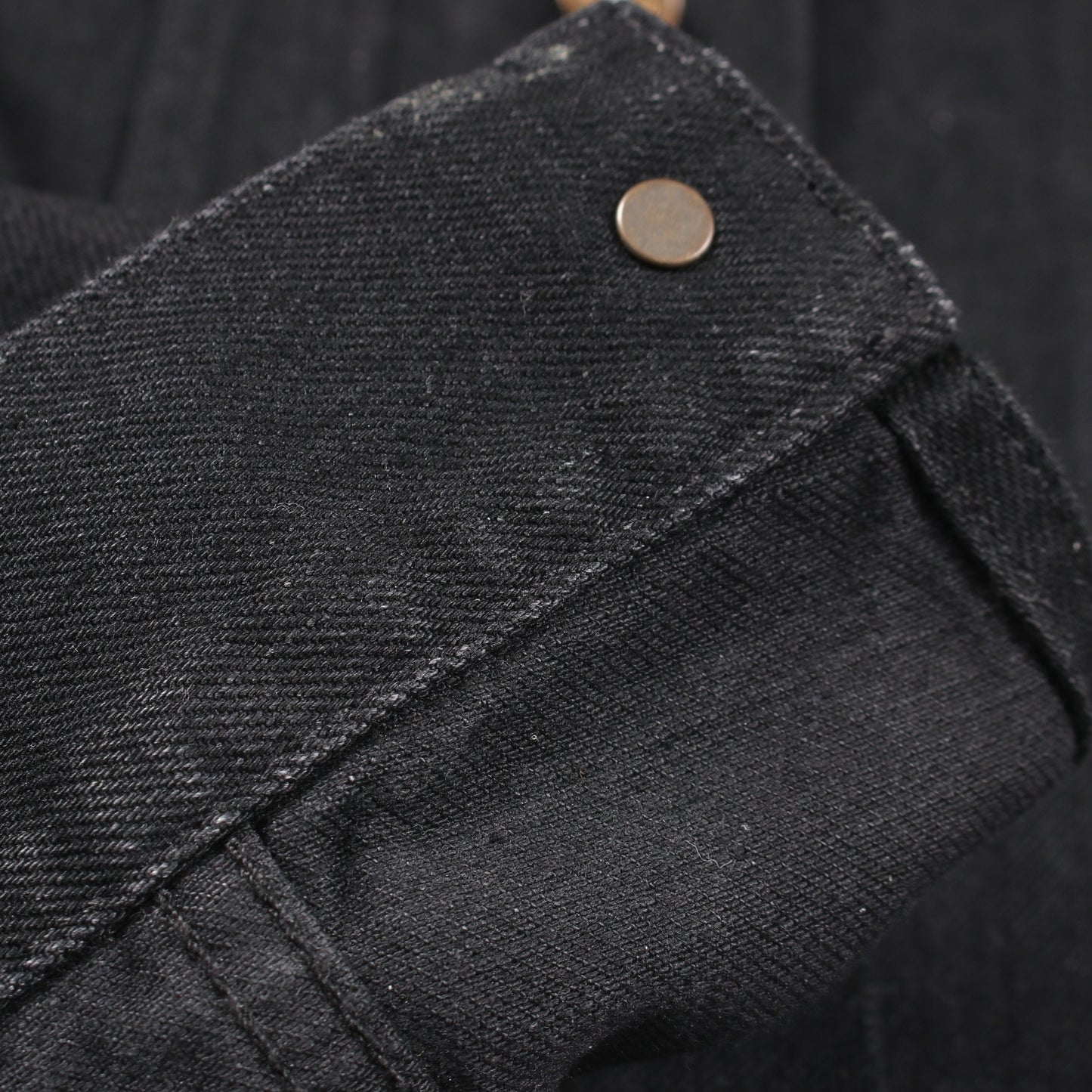 デニムジャケット コットン ブラック サンローランパリ アウター SAINT LAURENT PARIS