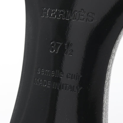 オアジス ミュール サンダル レザー シルバー エルメス