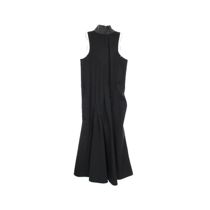 Suiting Coat Dress ロングジレ ワンピース ウール ブラック グレー サカイ ワンピース sacai