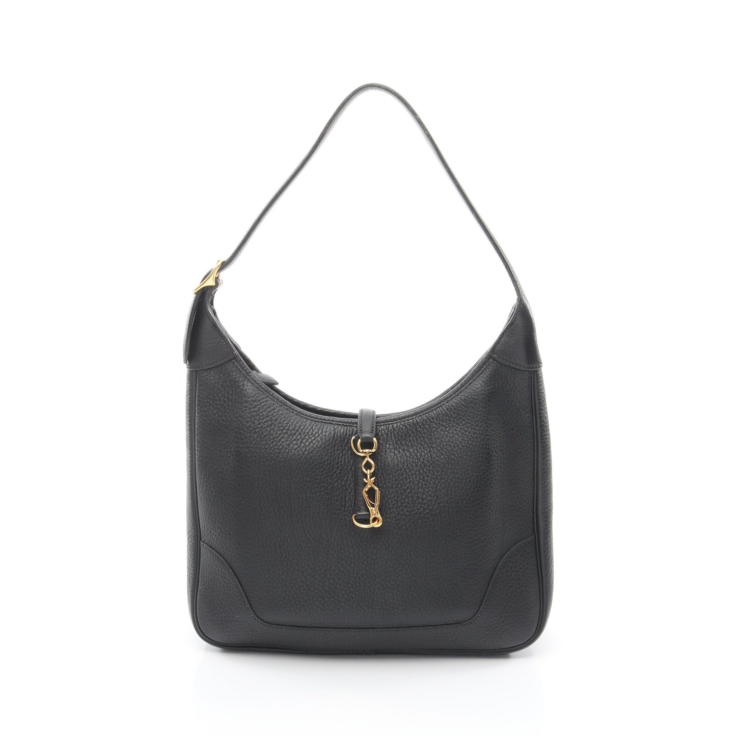 トリム31 ショルダーバッグ トリヨンクレマンス ブラック ゴールド金具 □F刻印 エルメス バッグ HERMES