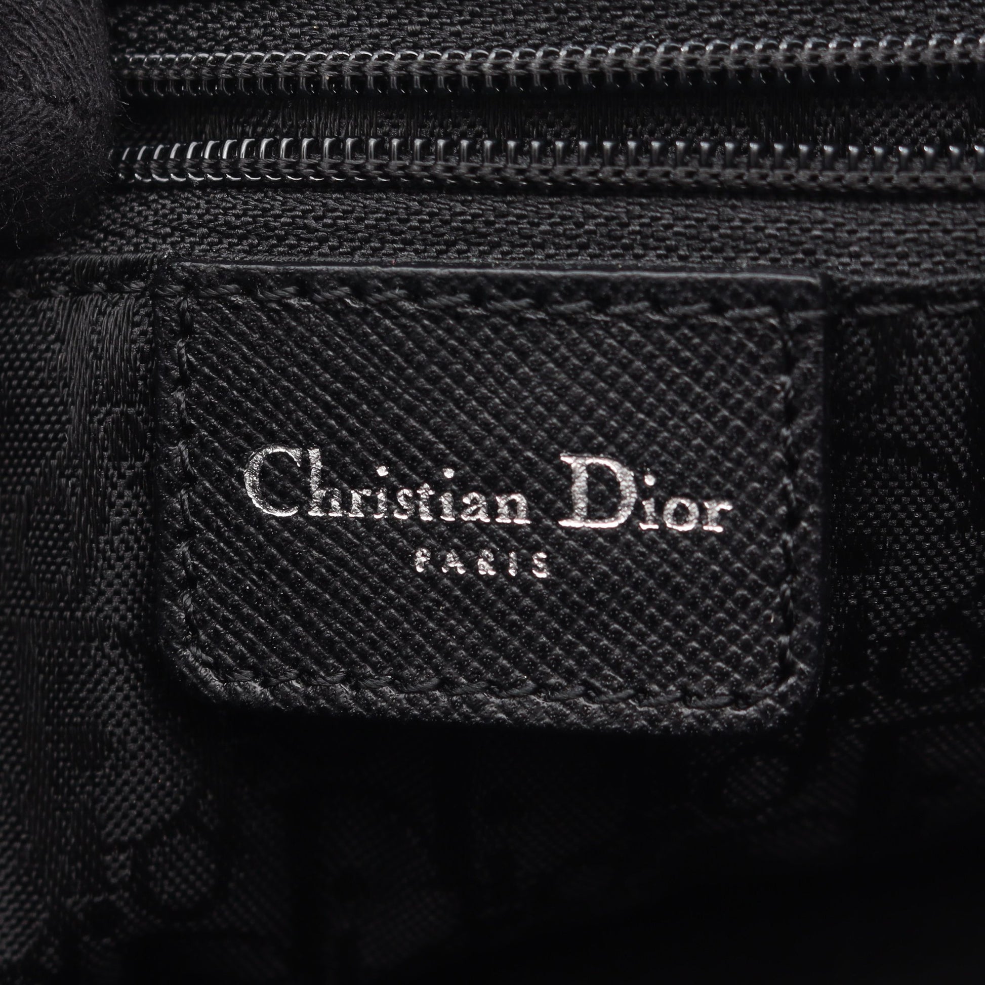 カナージュ ミニボストンバッグ キャンバス レザー ブラック クリスチャンディオール バッグ Christian Dior