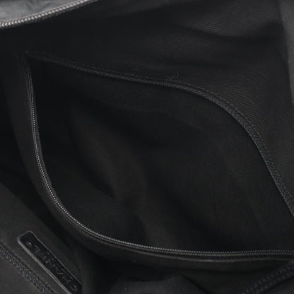 パリニューヨークライン ハンドバッグ トートバッグ ナイロン レザー ブラック シルバー金具 シャネル バッグ CHANEL