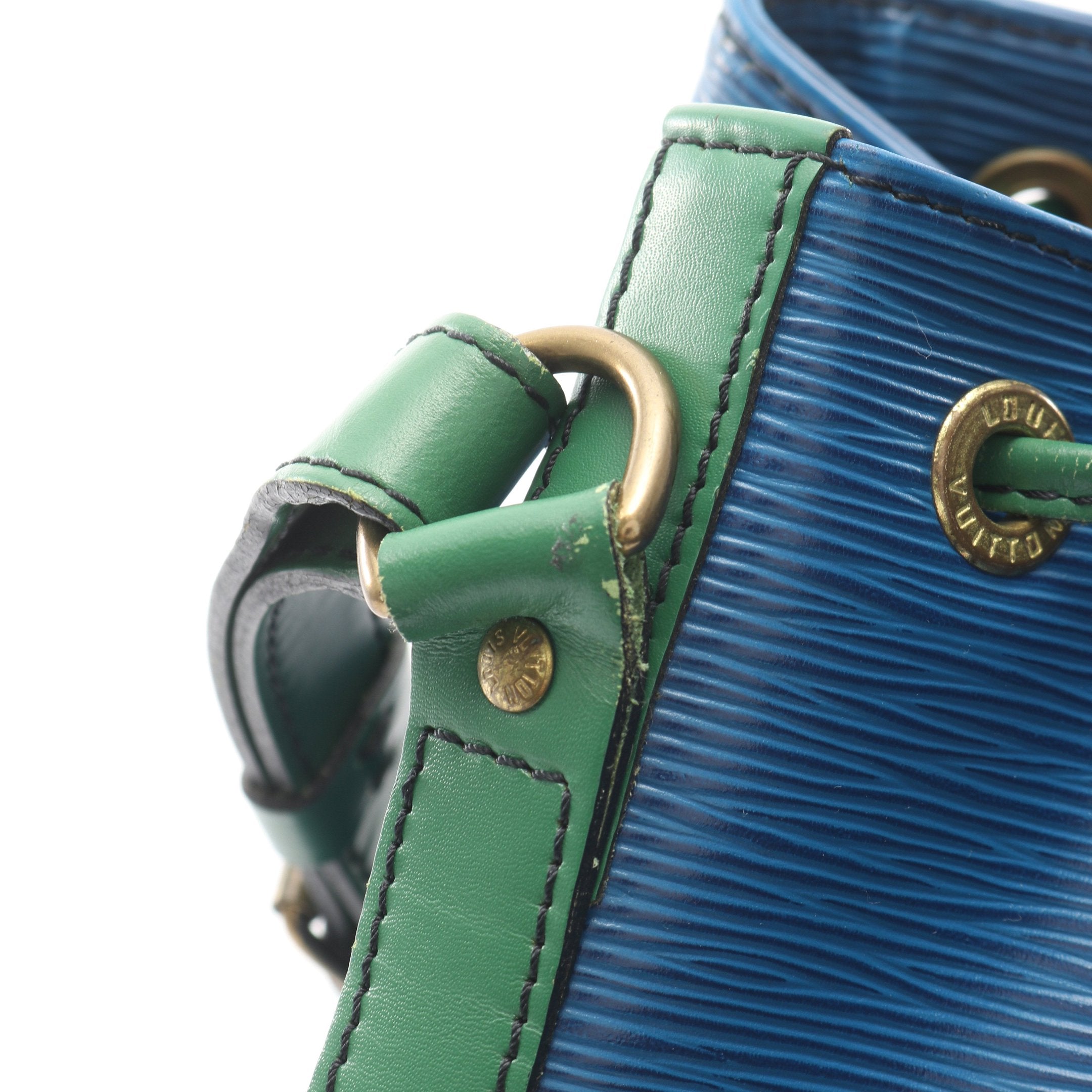 Louis Vuitton エピショルダーバッグ ノエ　緑と青 ルイ ヴィトン ノエ エピ 青×緑 【公式通販】