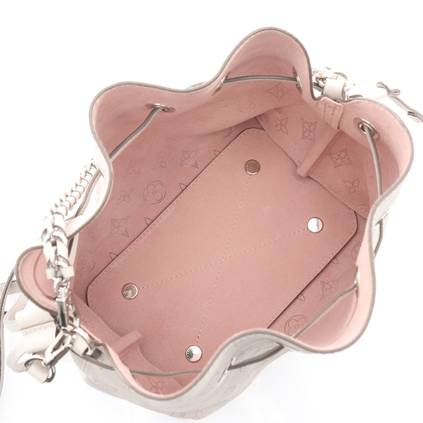 ベラ マヒナ ブリューム チェーンハンドバッグ レザー ピンクベージュ 2WAY ルイヴィトン バッグ LOUIS VUITTON