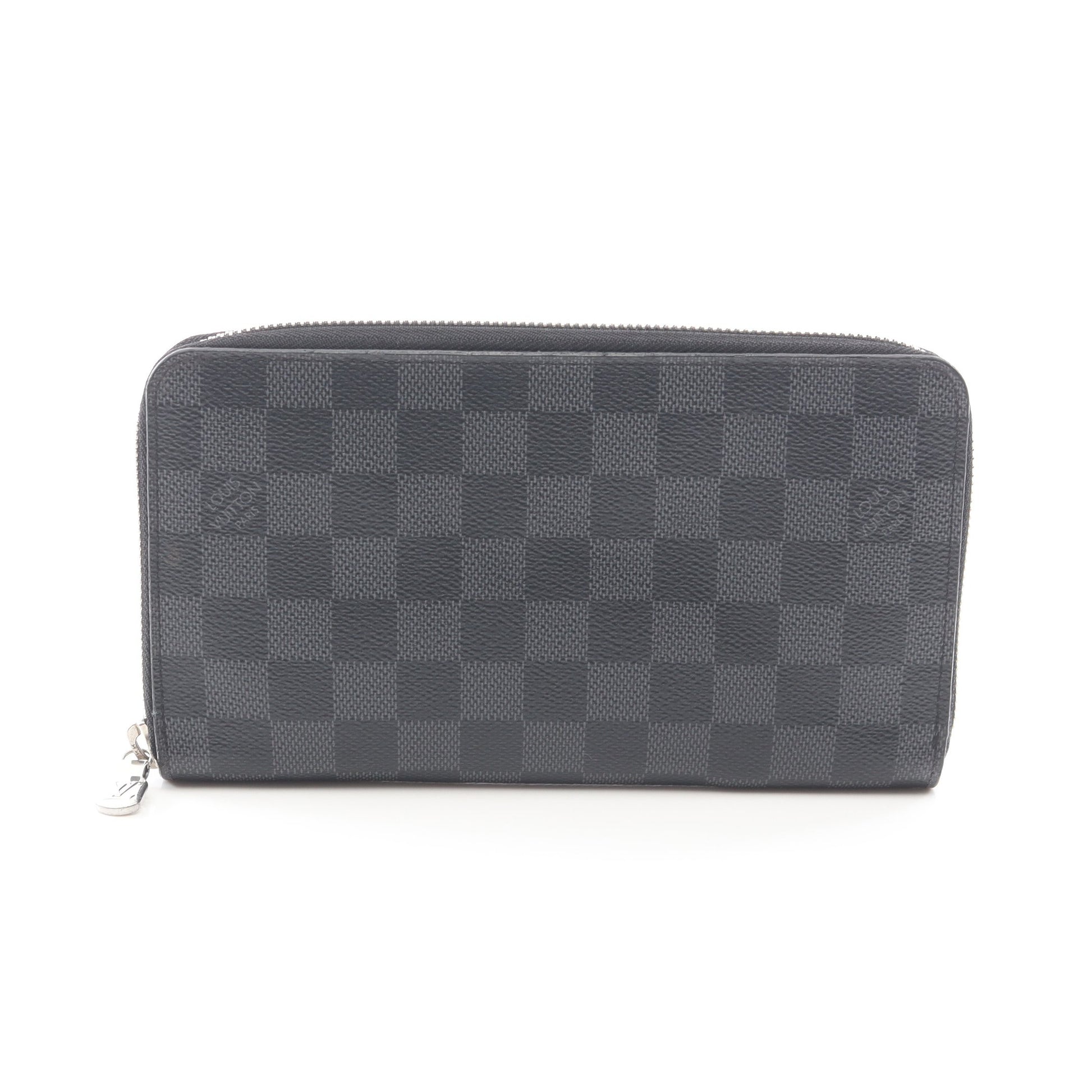 ジッピーオーガナイザー NM ダミエグラフィット ラウンドファスナー長財布 PVC ブラック ルイヴィトン 財布・小物 LOUIS VUITTON