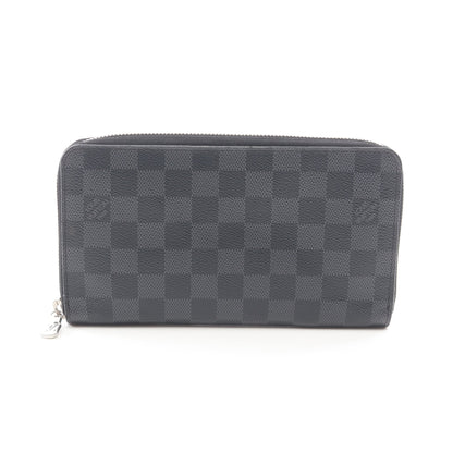 ジッピーオーガナイザー NM ダミエグラフィット ラウンドファスナー長財布 PVC ブラック ルイヴィトン 財布・小物 LOUIS VUITTON